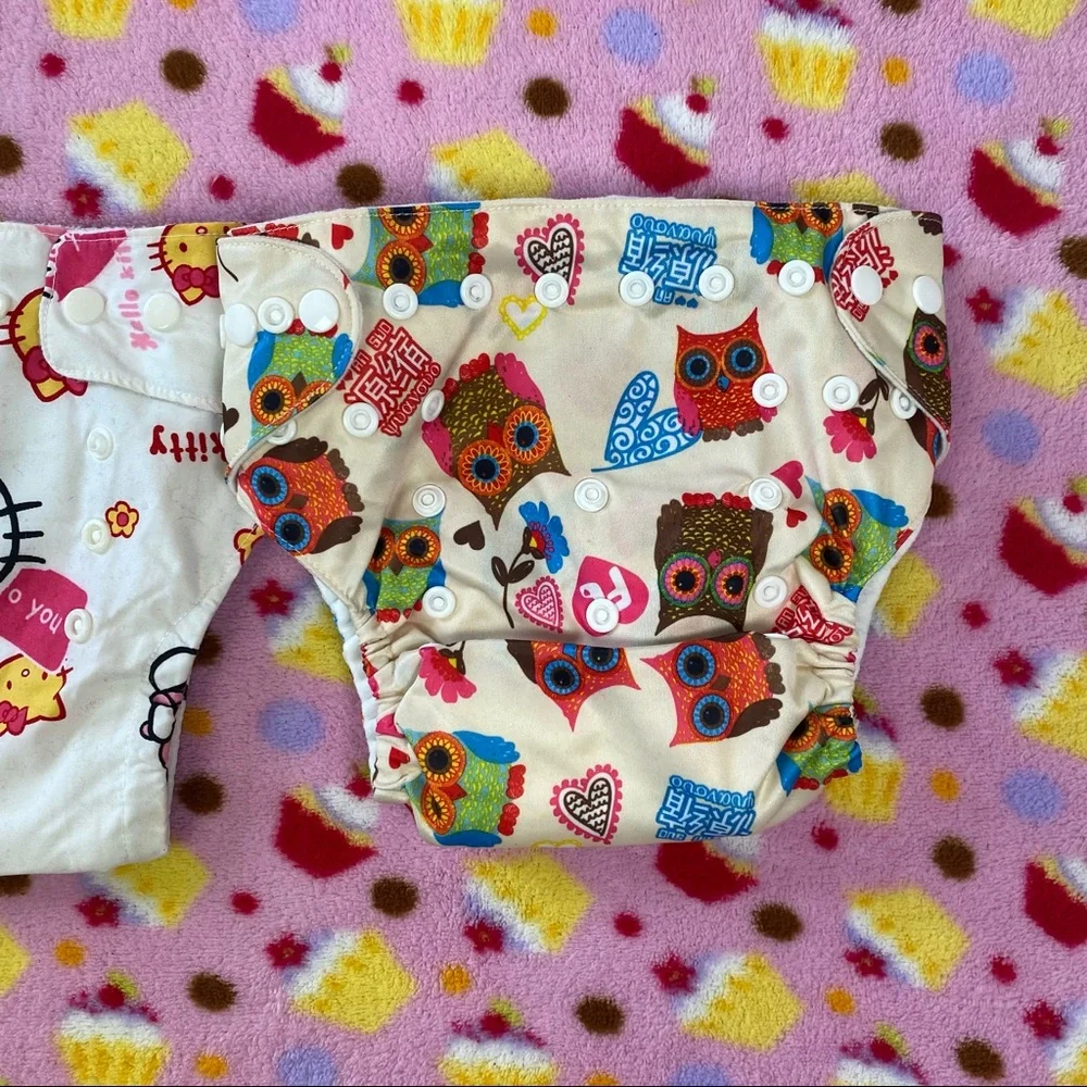 Hello Kitty cloth diaper